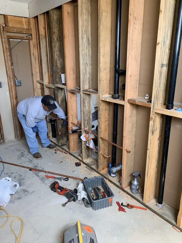Commercial rough-in plumbing for Gas Line Repair in East Cutchogue
